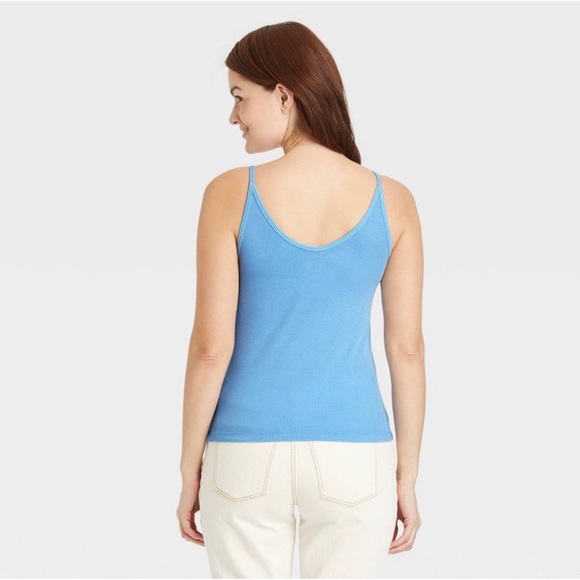 NWT Women's Slim Fit Camisole - Universal Thread™ in Sky Blue - XL - Picture 2 of 5